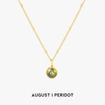 Amelia Birthstone Necklace - Pendant Necklaces