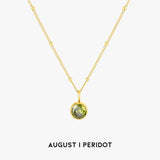 Amelia Birthstone Necklace - Pendant Necklaces