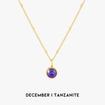 Amelia Birthstone Necklace - Pendant Necklaces