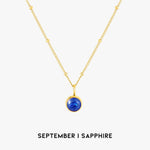 Amelia Birthstone Necklace - Pendant Necklaces
