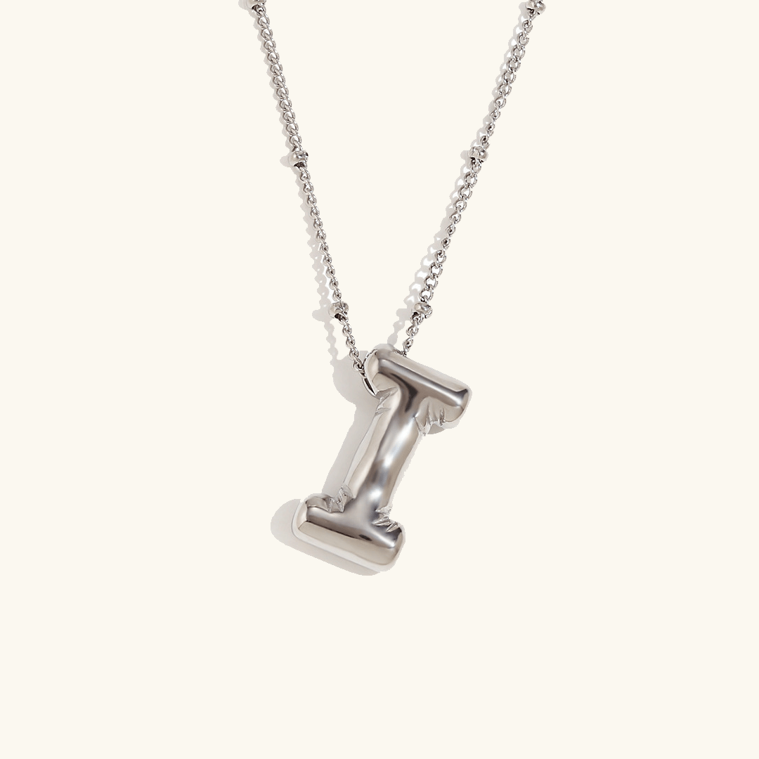 Aurelia Balloon Initial Necklace - Pendant Necklaces