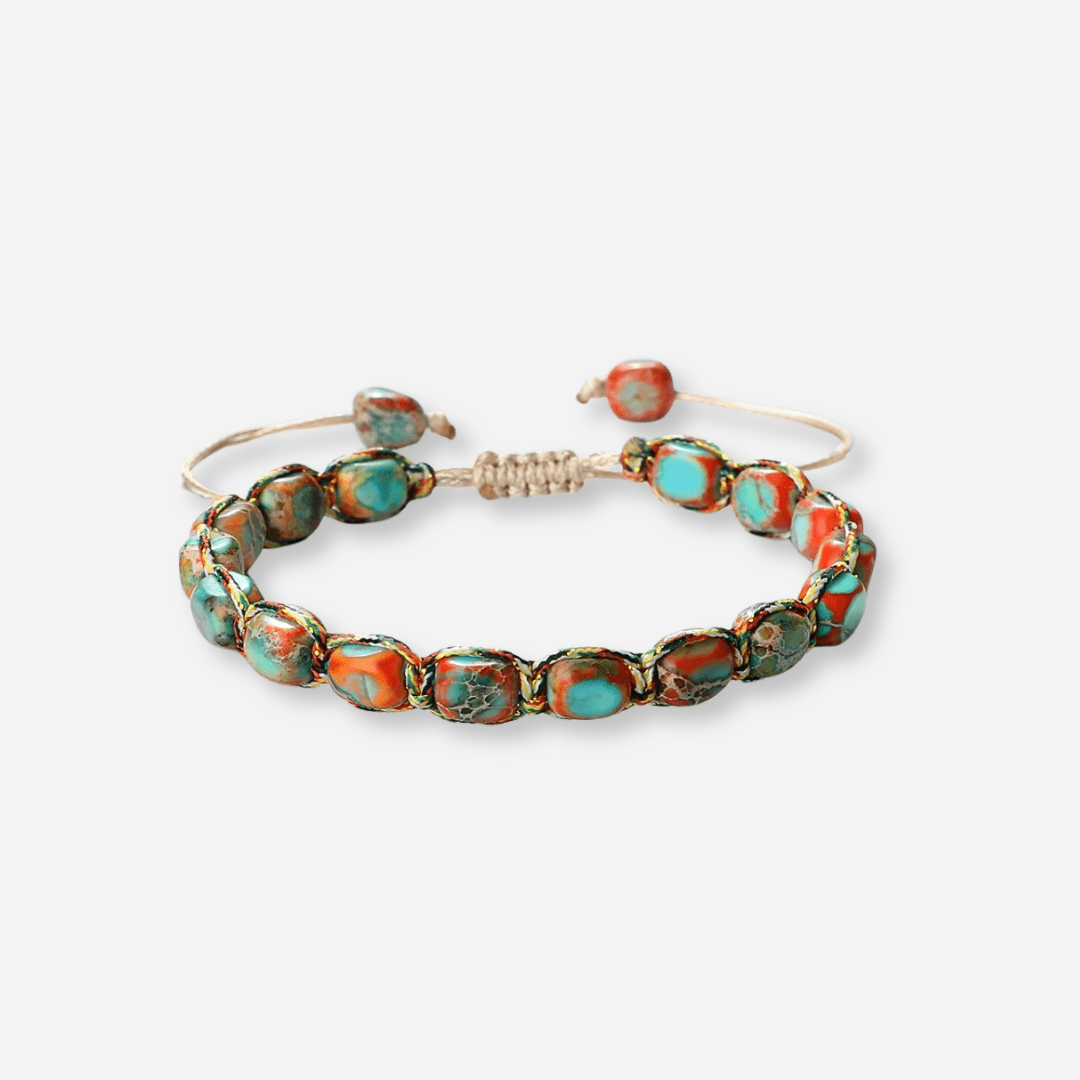 Boho Turquoise Stone Beaded Bracelet - Bracelets