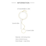 Celeste Dainty Crystal Hand Chain Bracelet - Chain & Link Bracelets