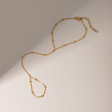 Celestine Dainty Bead Chain Bracelet - Bracelets