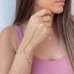 Evelyne Modern Hand Chain Bracelet - Chain & Link Bracelets