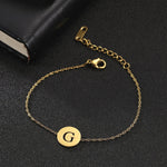 Gold Paw Print Chain Bracelet – Dainty Pet Lover Jewelry - Moederdag armbanden