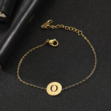 Gold Paw Print Chain Bracelet – Dainty Pet Lover Jewelry - Moederdag armbanden