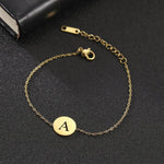 Gold Paw Print Chain Bracelet – Dainty Pet Lover Jewelry - Moederdag armbanden
