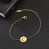 Gold Paw Print Chain Bracelet – Dainty Pet Lover Jewelry - Moederdag armbanden