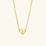 Heart Initial Pendant Necklace - Pendant Necklaces