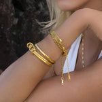 Imara Layered Chain Bracelet - Chain & Link Bracelets