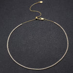 Luna Crystal Tennis Necklace - Tennis Necklaces