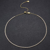 Luna Crystal Tennis Necklace - Tennis Necklaces