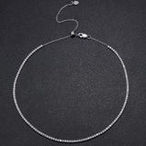 Luna Crystal Tennis Necklace - Tennis Necklaces