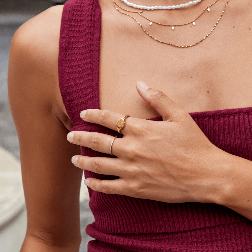 Selestia Gold Solstice Ring - Ring