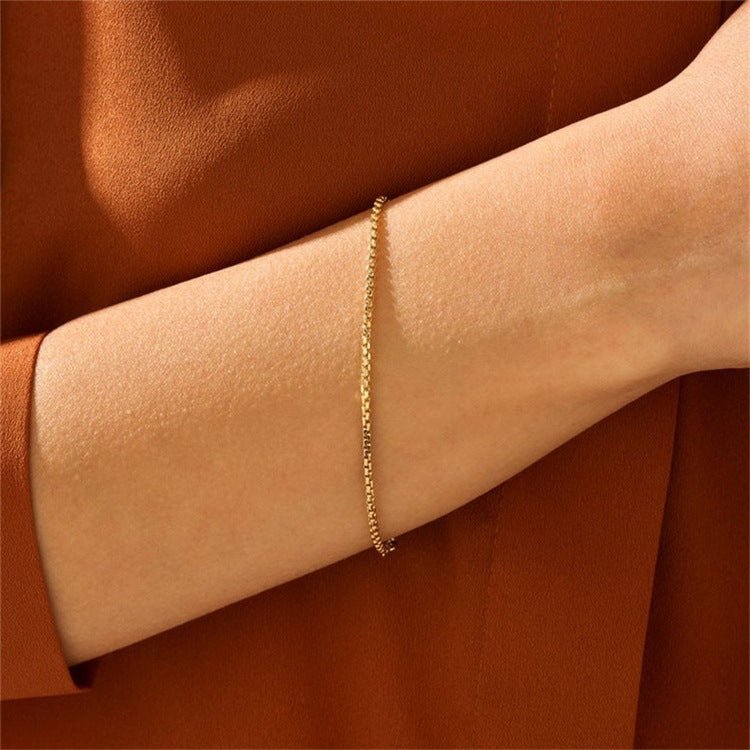 Victoria Gold Chain Bracelet - Bracelets