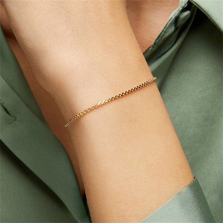 Victoria Gold Chain Bracelet - Bracelets